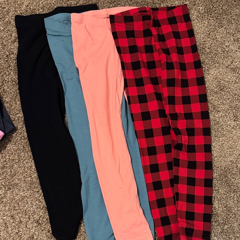 Kids Multi-Color Leggings Set